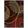 Riverwoods Collection Touching Circle Area Rug