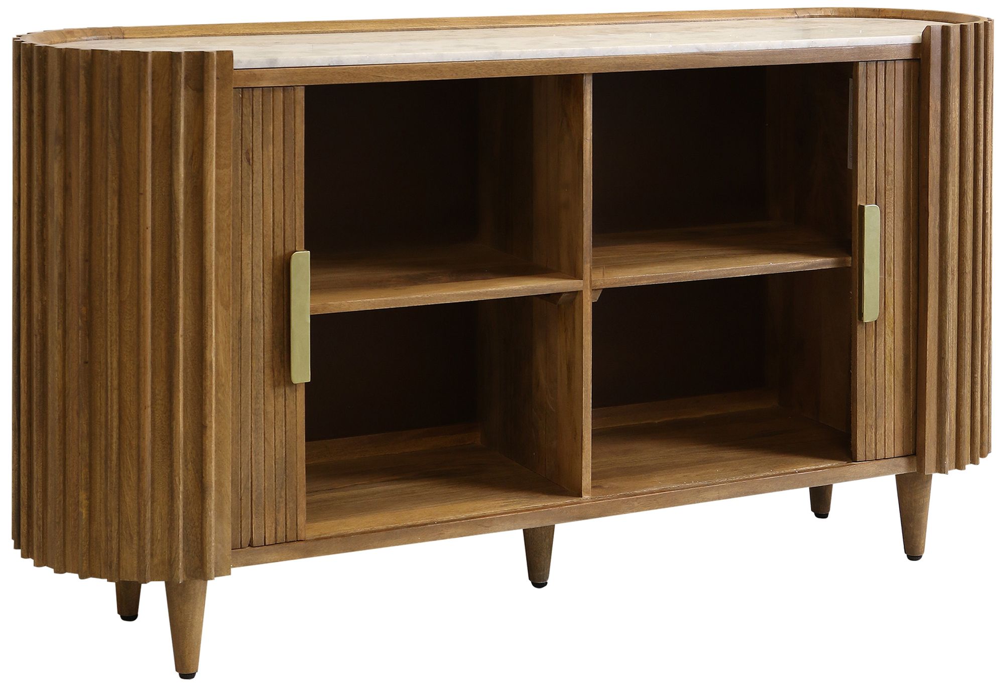 Image 2 Riviera 65 x 35 Brown, White, Gold Sideboard more views