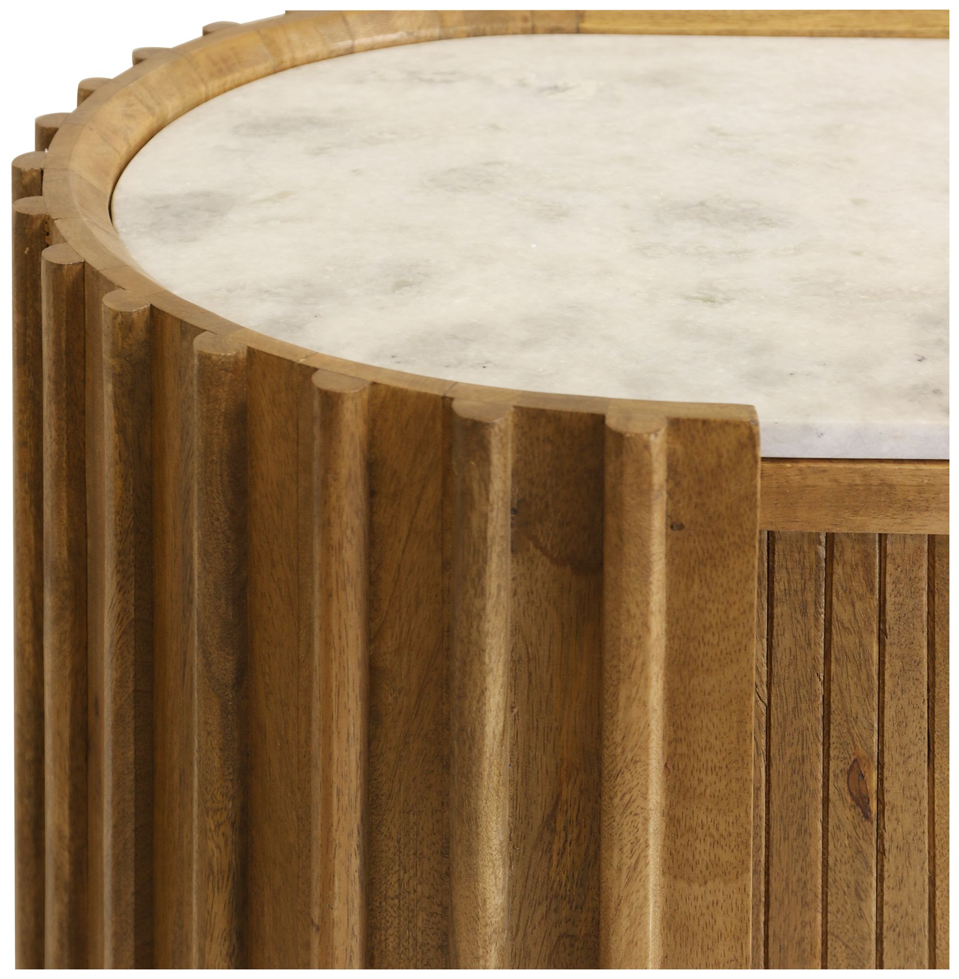 Image 3 Riviera 65 x 35 Brown, White, Gold Sideboard more views