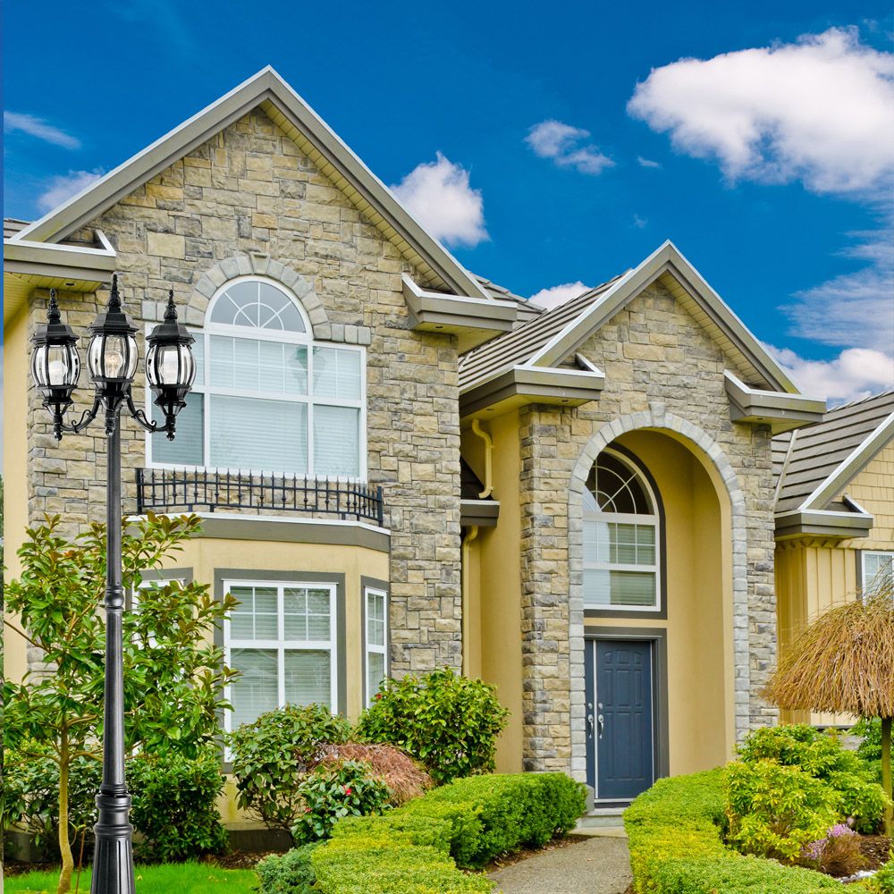 Image 5 Riviera 84 1/2" High 3-Lantern Black Outdoor Post Light more views