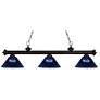 Riviera by Z-Lite Bronze 3 Light Billiard Light