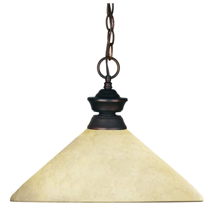 Image 1 Riviera by Z-Lite Olde Bronze 1 Light Pendant