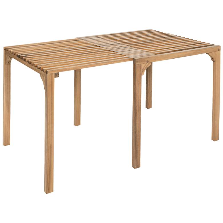 Image 1 Riviera Extendable Dining Table Natural