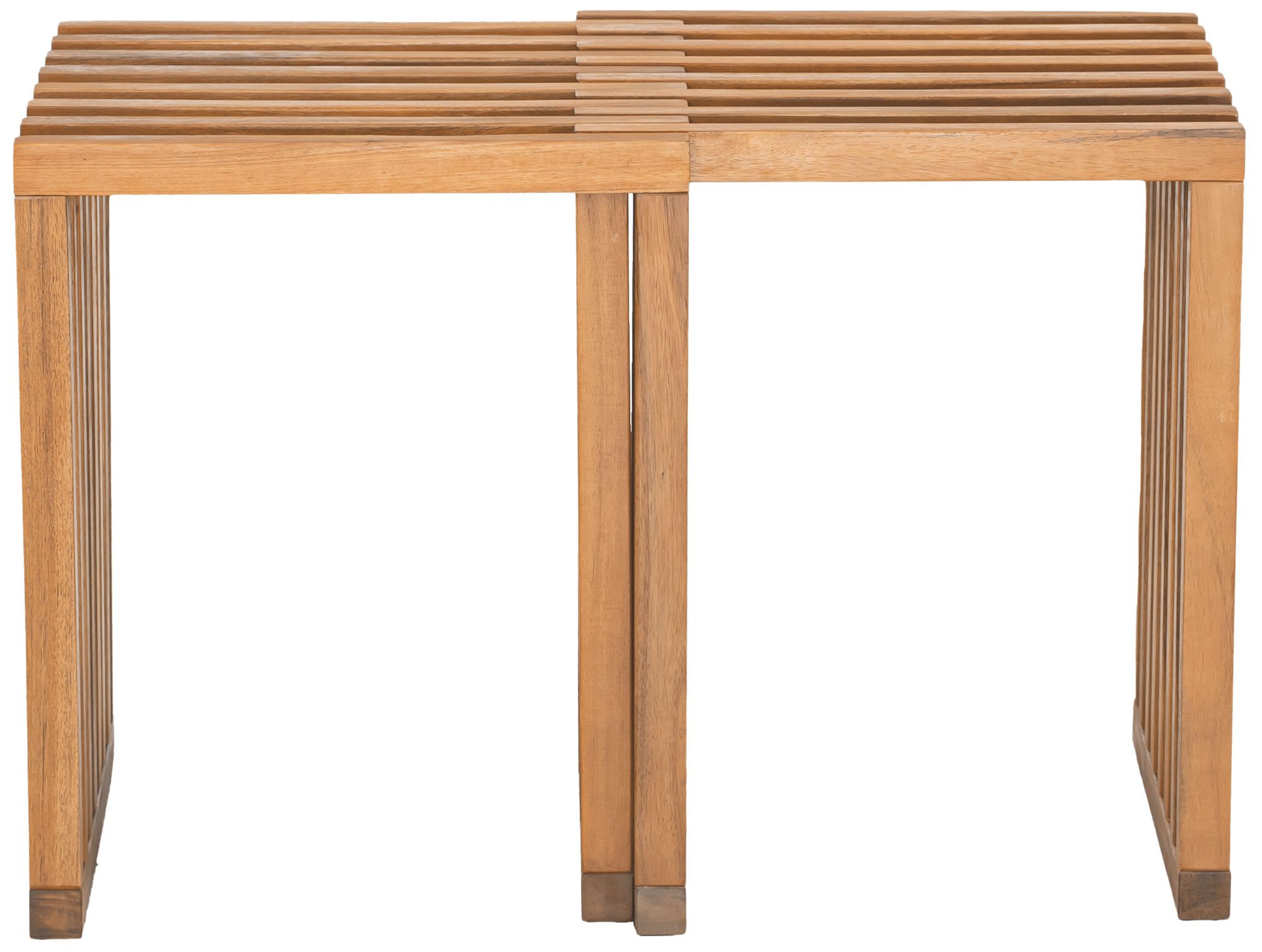 Image 4 Riviera Extendable Stool Natural Set of 2 more views