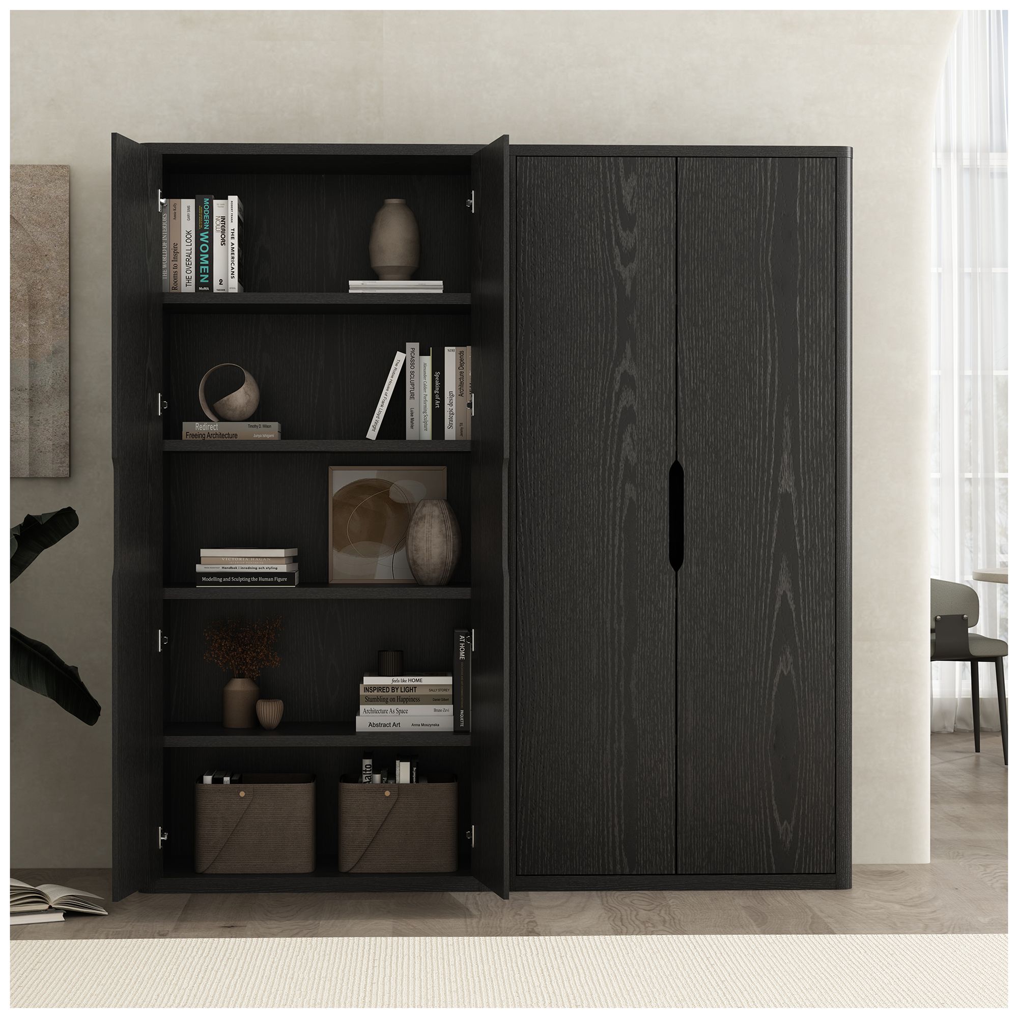 Image 6 Rivington Bookcase Cabinet - Set of 2 more views