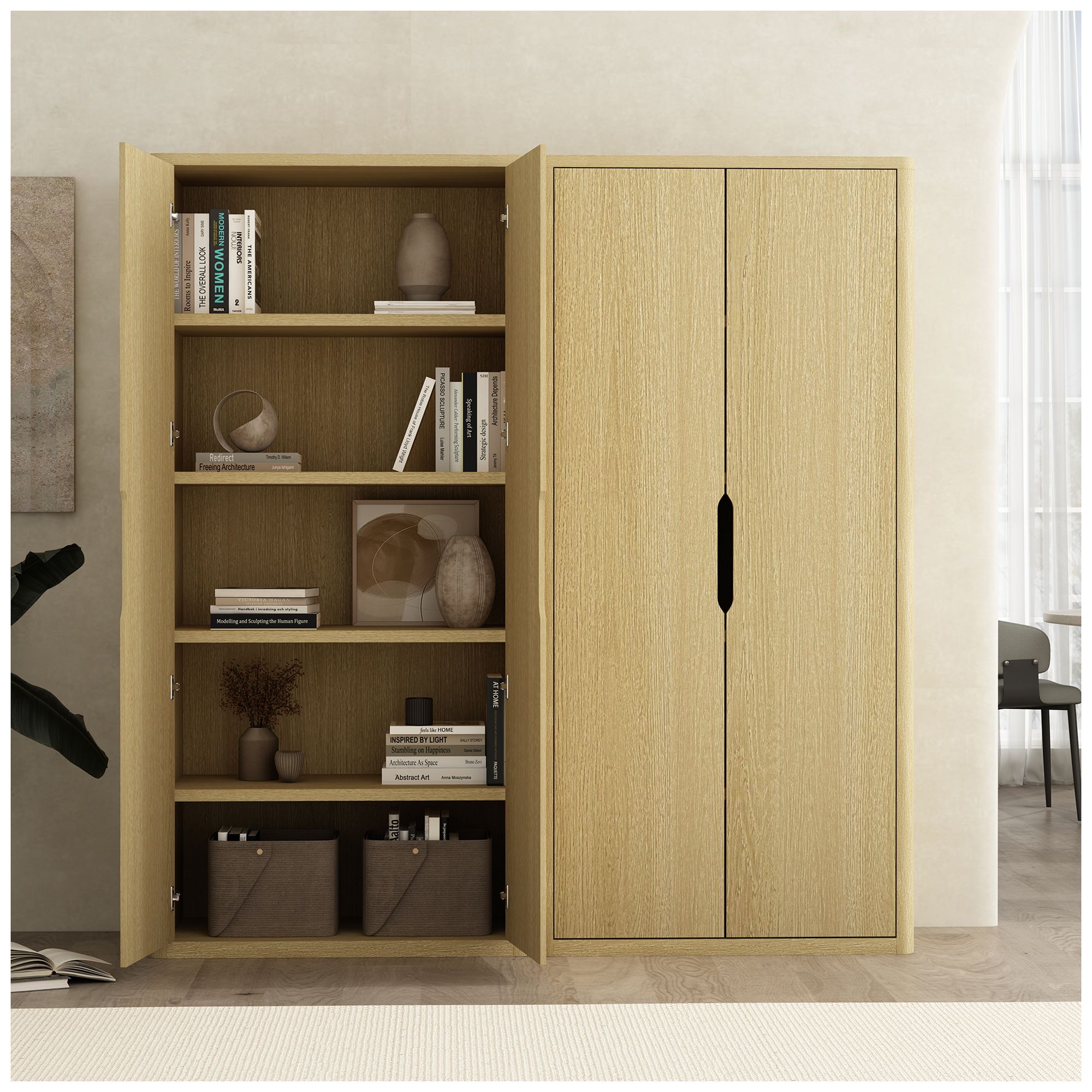 Image 6 Rivington Bookcase Cabinet - Set of 2 more views