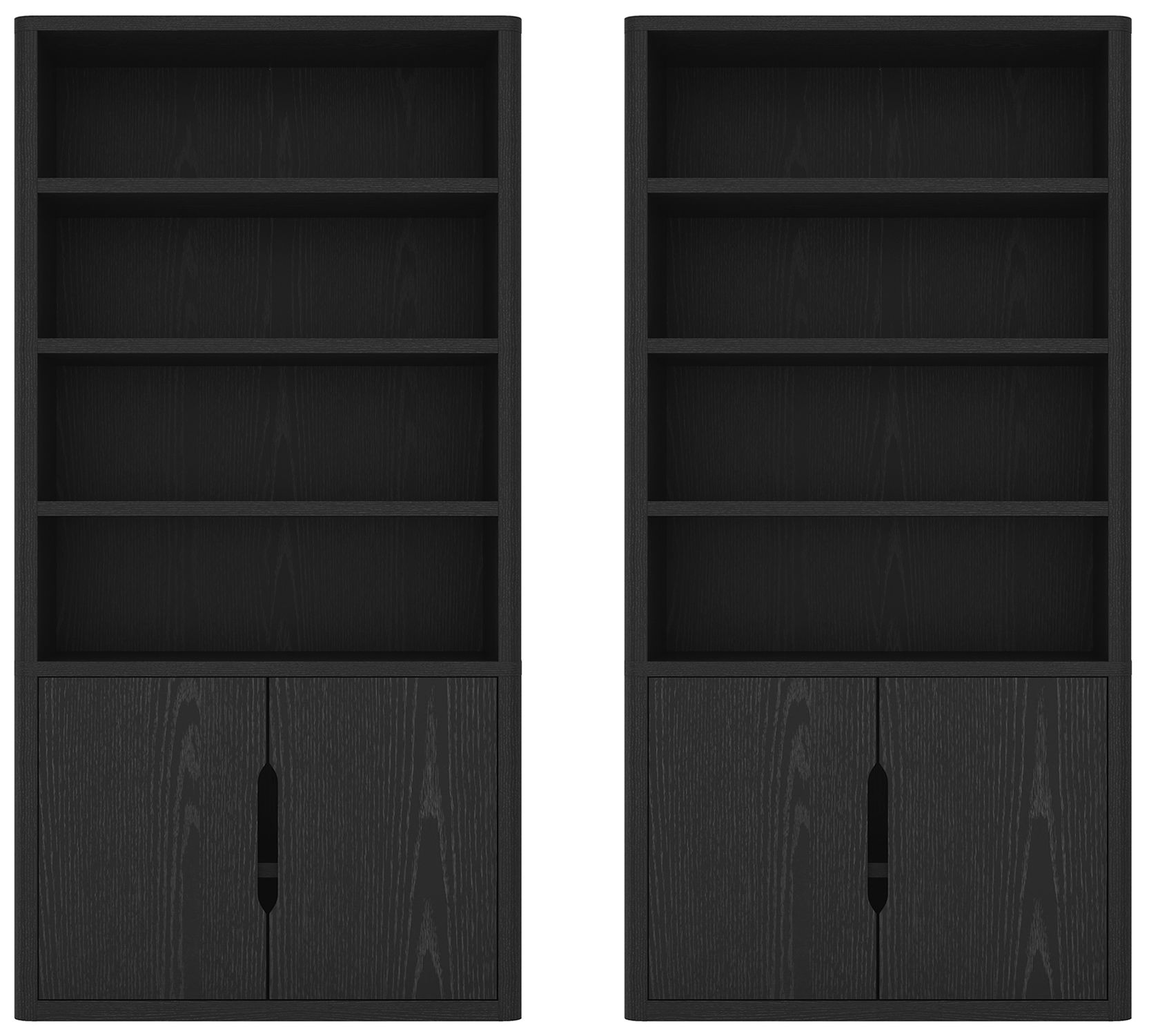 Image 3 Rivington Bookcase Cabinet - Set of 2 more views
