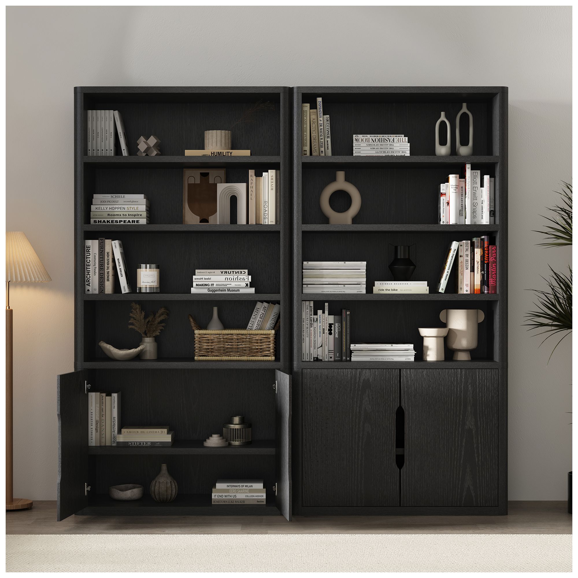 Image 6 Rivington Bookcase Cabinet - Set of 2 more views