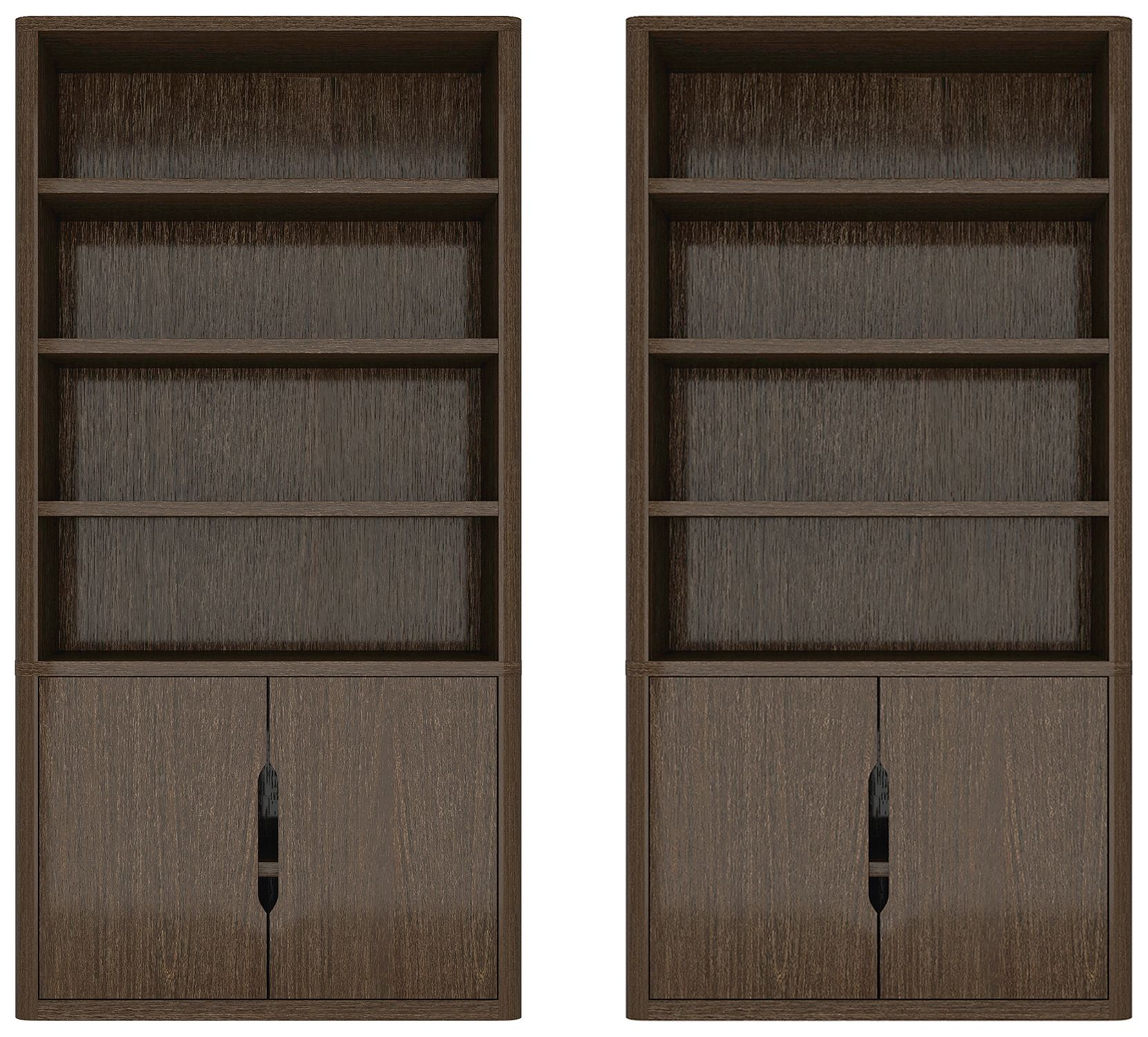 Image 3 Rivington Bookcase Cabinet - Set of 2 more views