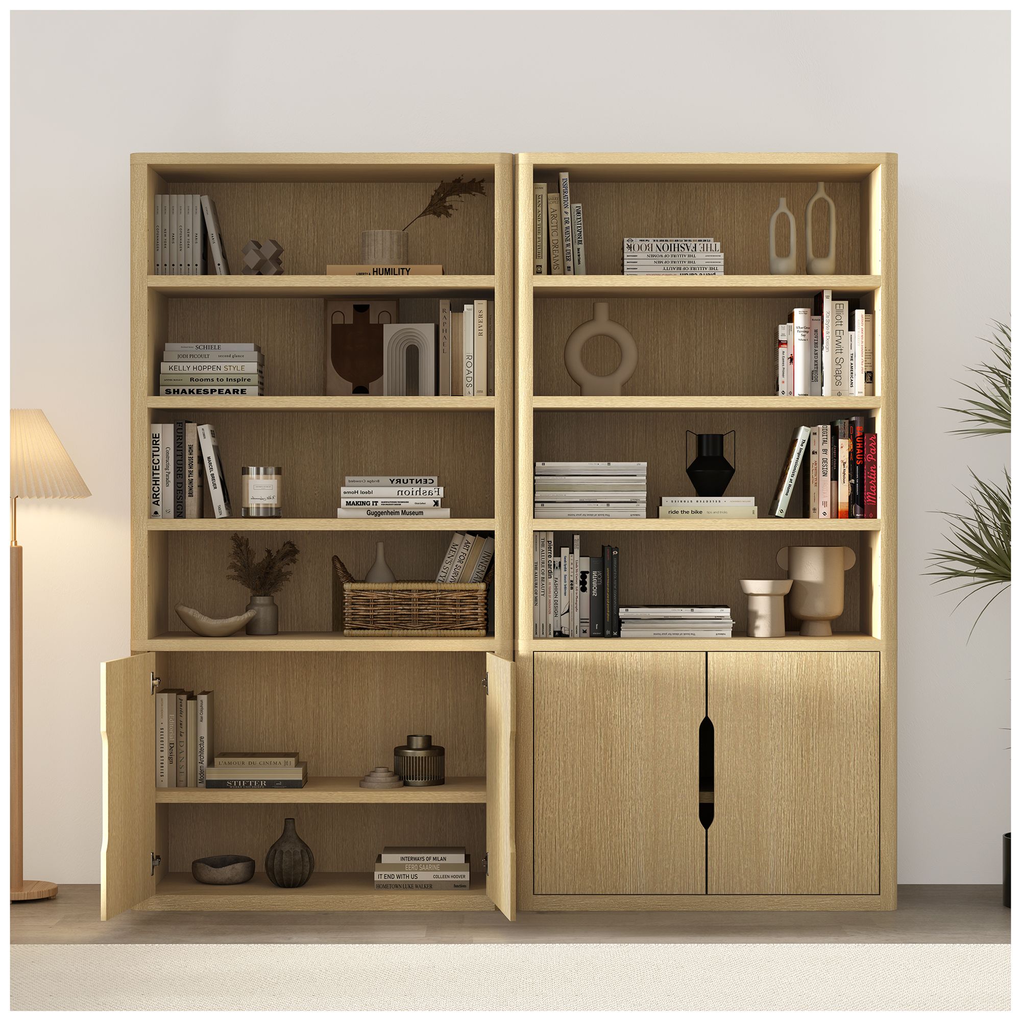 Image 6 Rivington Bookcase Cabinet - Set of 2 more views