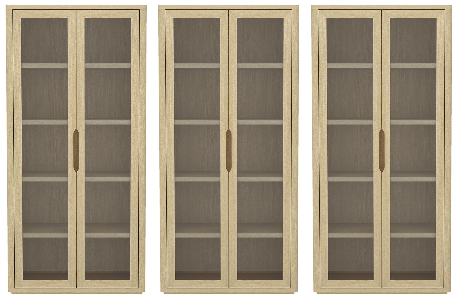 Image 3 Rivington Bookcase Cabinet - Set of 3 more views