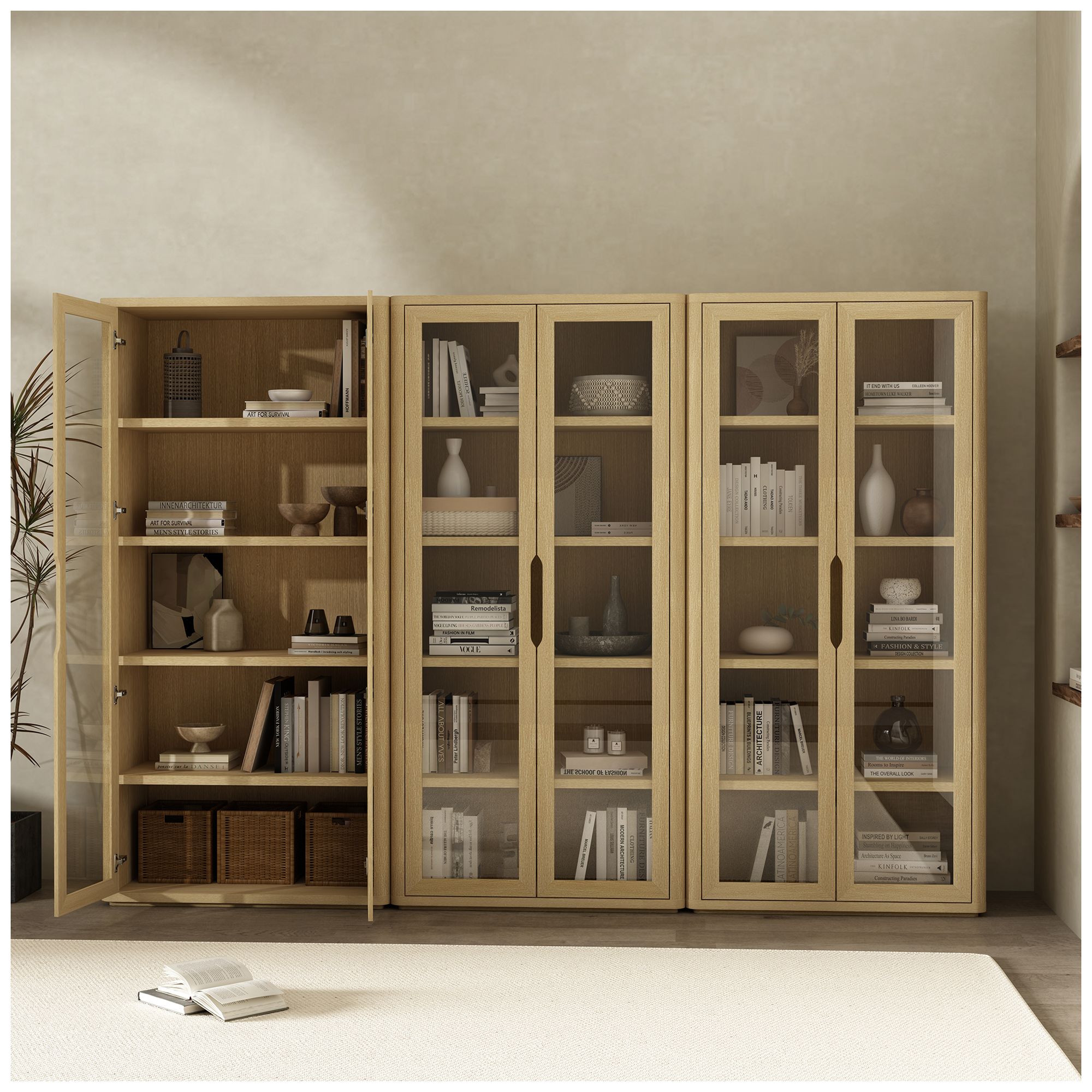 Image 6 Rivington Bookcase Cabinet - Set of 3 more views