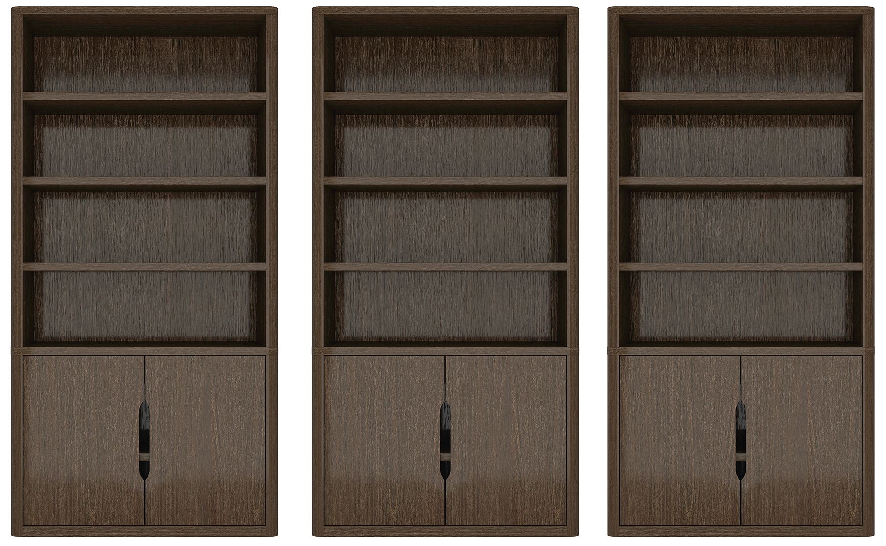Image 3 Rivington Bookcase Cabinet - Set of 3 more views