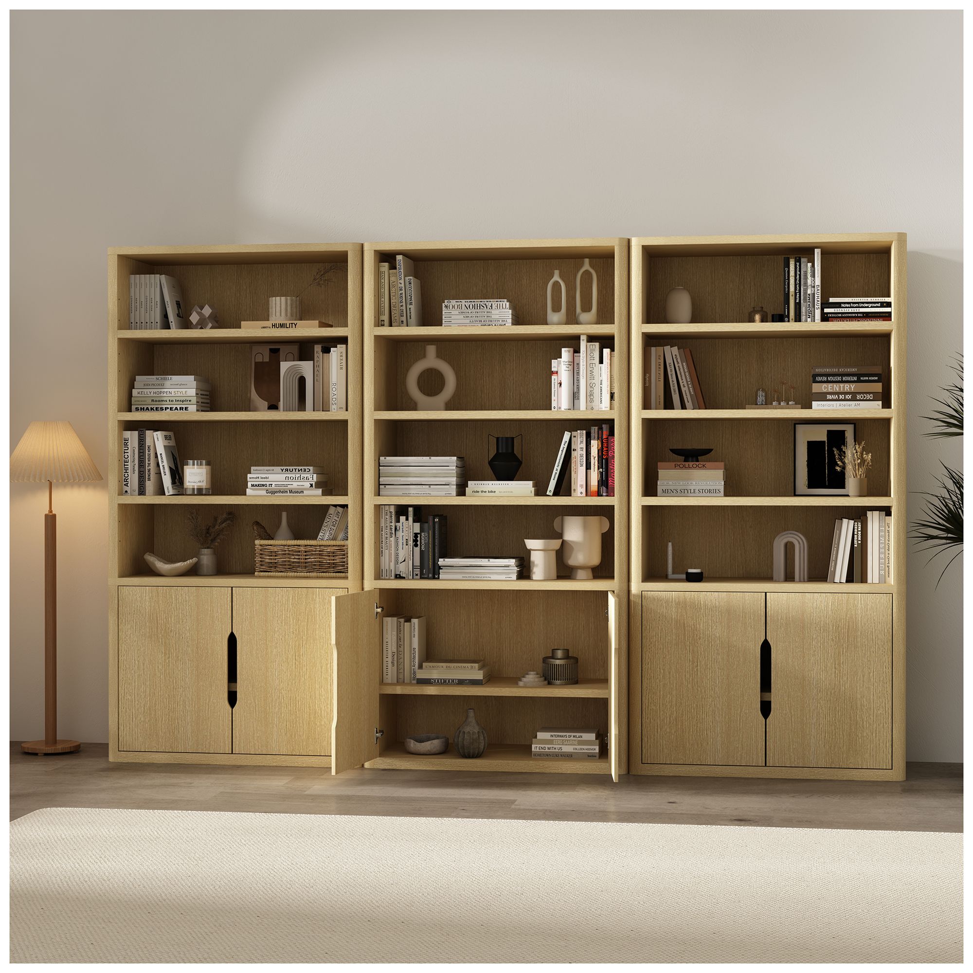 Image 6 Rivington Bookcase Cabinet - Set of 3 more views