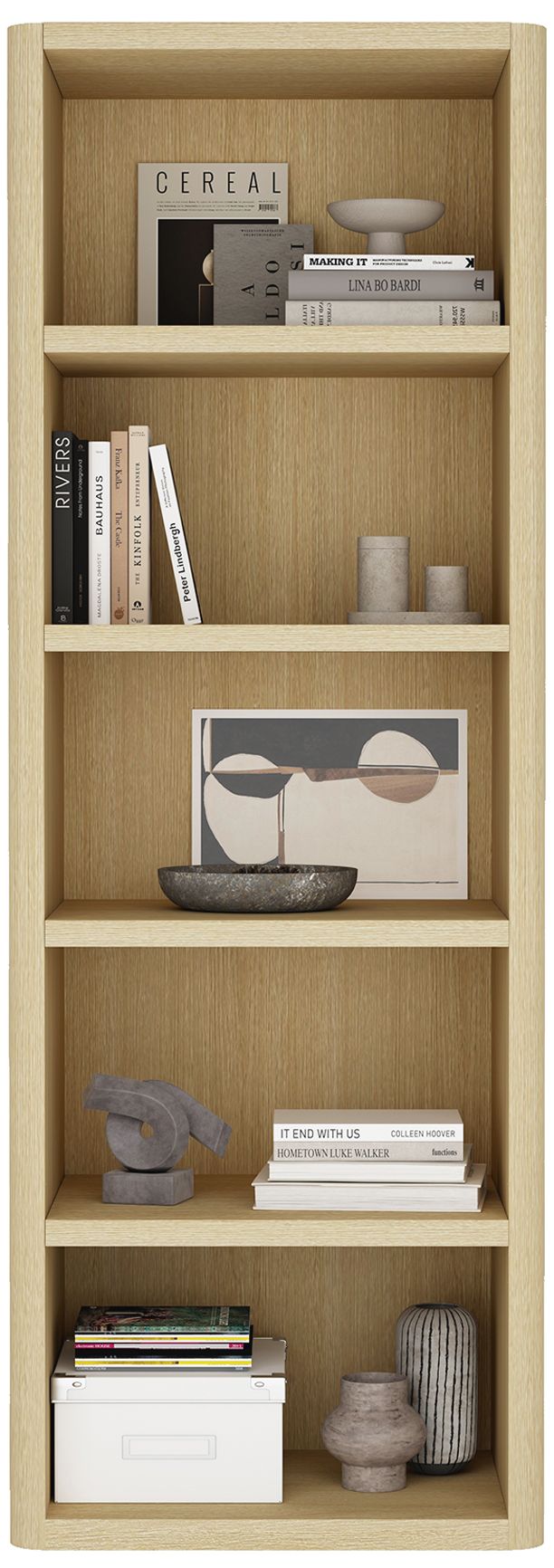 Rivington Open Bookcase - Set of 3