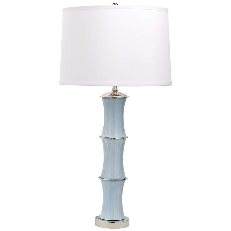 Image 1 Rivoli Gray Porcelain Table Lamp