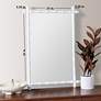 Rixton Glossy White 28 1/4" x 20" Rectangular Wall Mirror