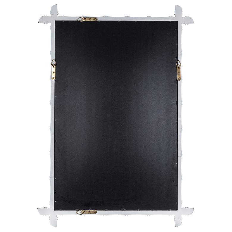 Image 4 Rixton Glossy White 28 1/4" x 40" Rectangular Wall Mirror more views