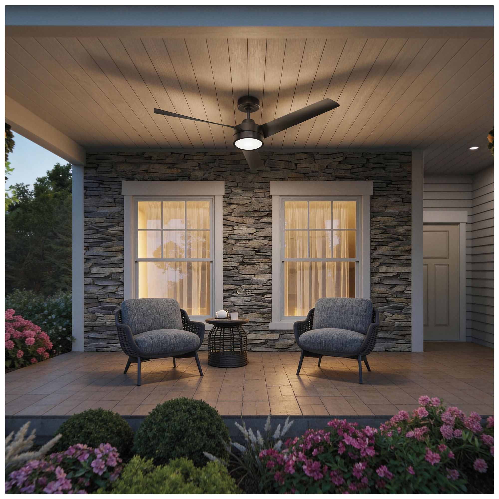 Rizo Collection 52-in. Three Blade Modern Ceiling Fan
