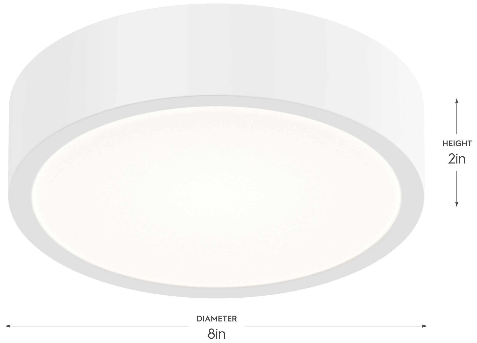 Image 5 Rizo One-Light Integrated LED Ceiling Fan Light Kit and Shatterproof Shade more views
