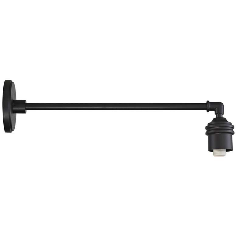 Image 1 RLM ARMS 8"H X 6"W OD WALL-LT 100W BLACK