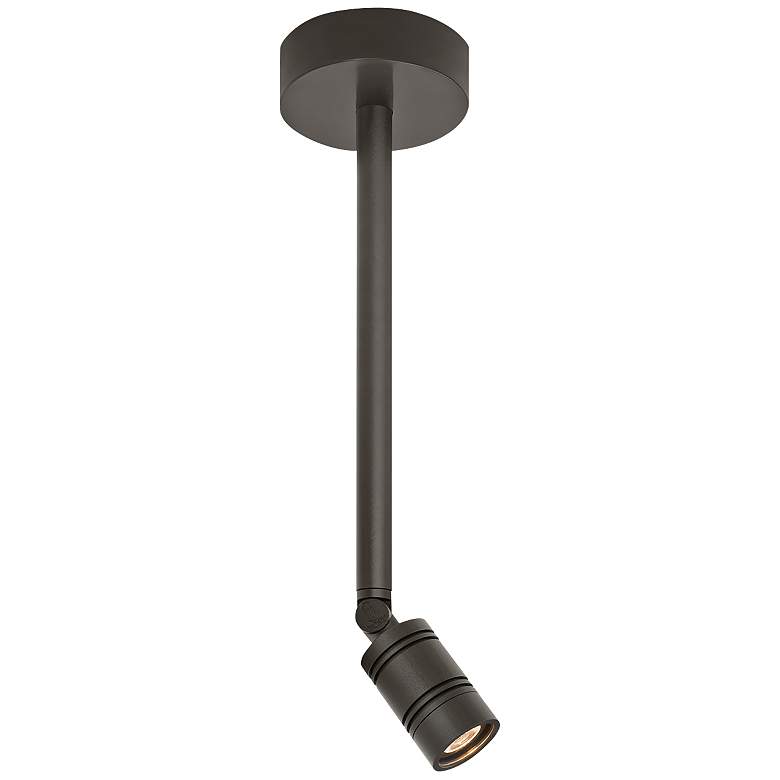 Image 1 RLM Bullet Head 2 1/4" Wide Bronze LED Outdoor Ceiling Light