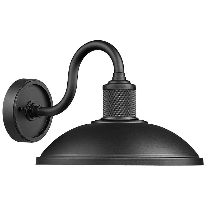 Image 1 RLM by Z-Lite Sand Black 1 Light Outdoor Wall Light