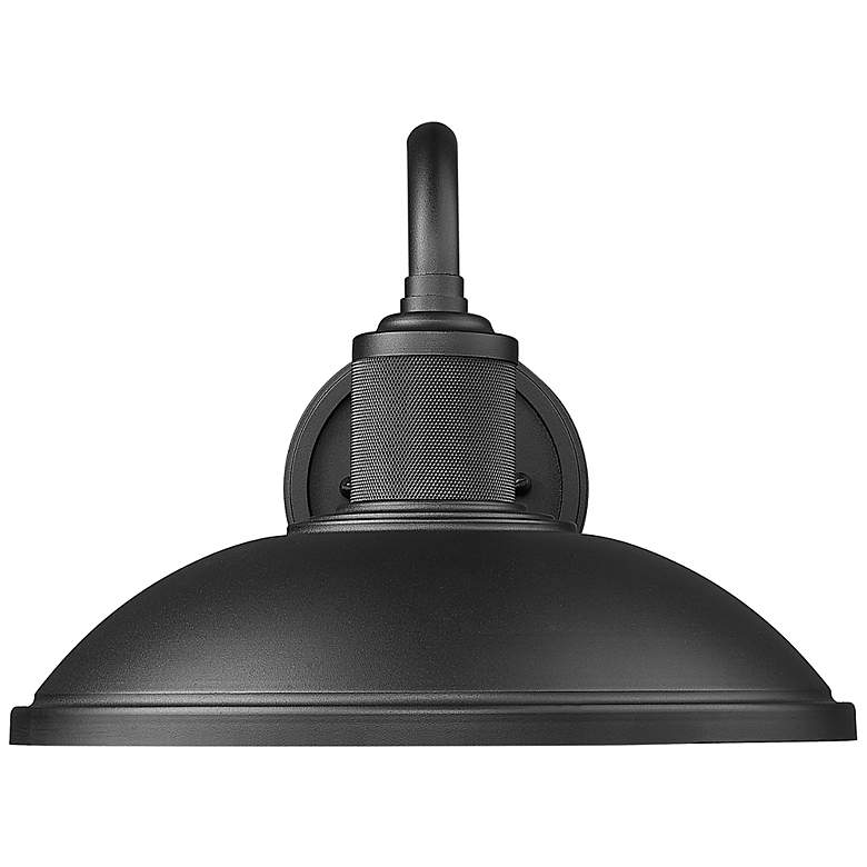 Image 4 RLM by Z-Lite Sand Black 1 Light Outdoor Wall Light more views