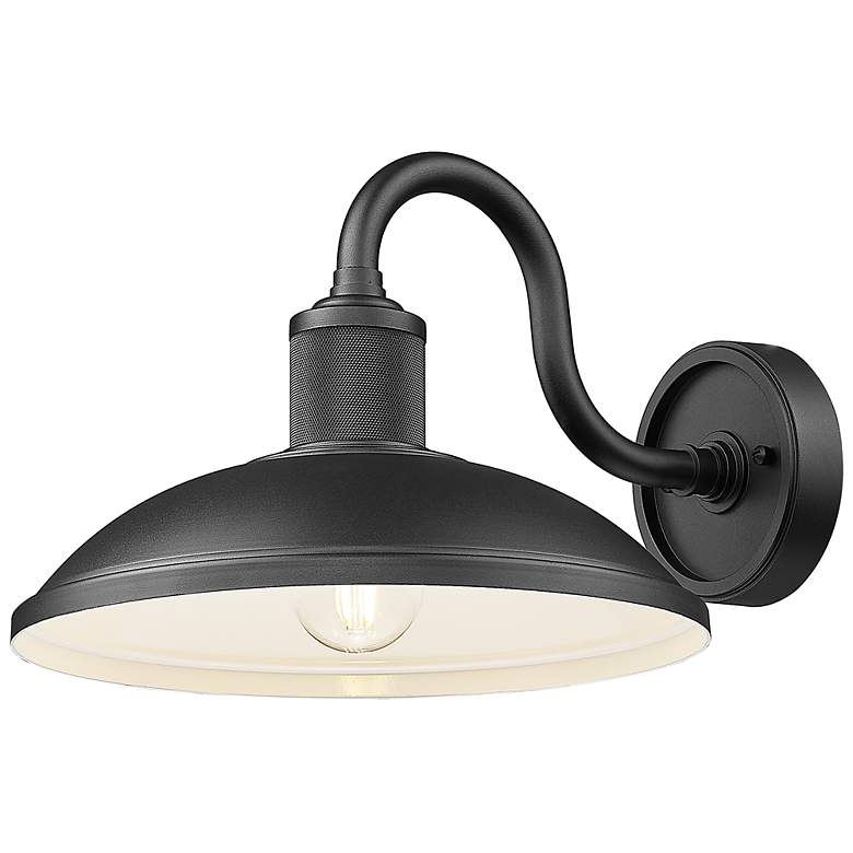 Image 5 RLM by Z-Lite Sand Black 1 Light Outdoor Wall Light more views