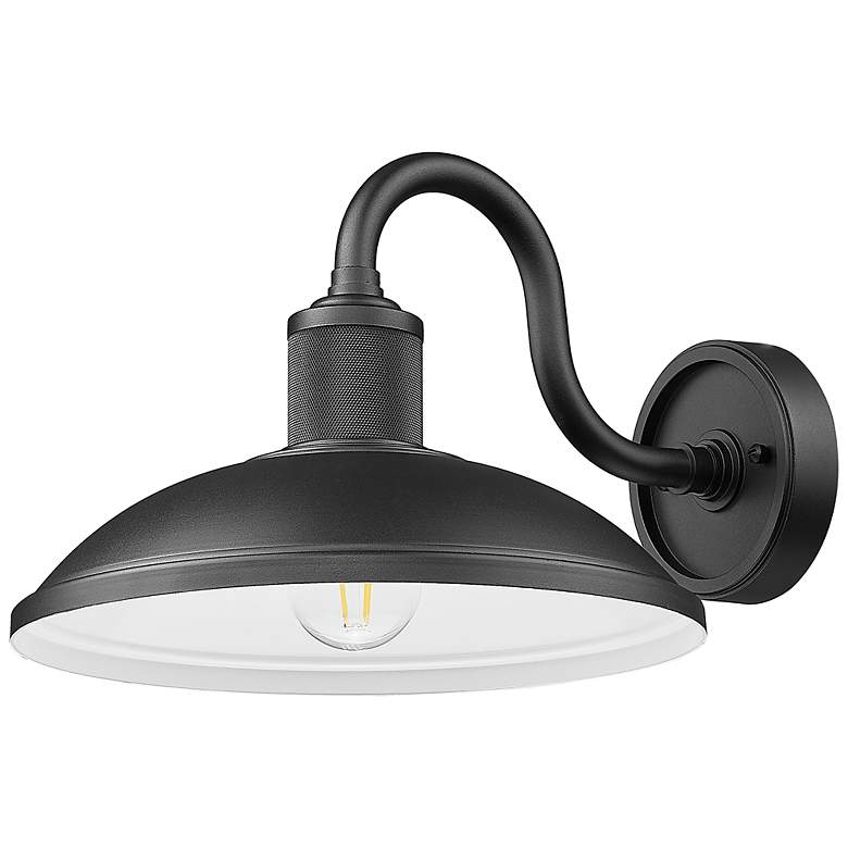 Image 7 RLM by Z-Lite Sand Black 1 Light Outdoor Wall Light more views