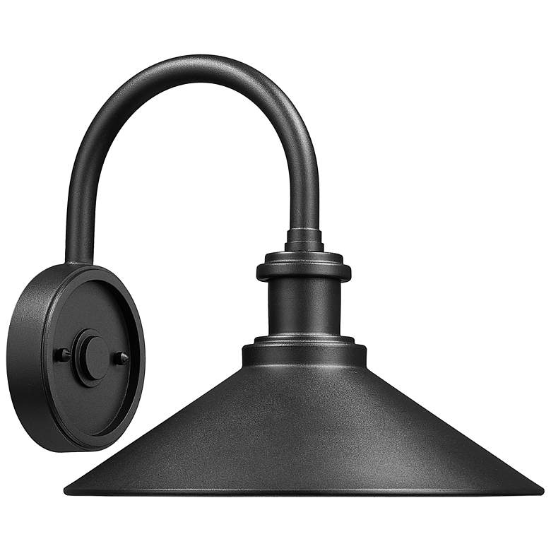 Image 1 RLM by Z-Lite Sand Black 1 Light Outdoor Wall Light
