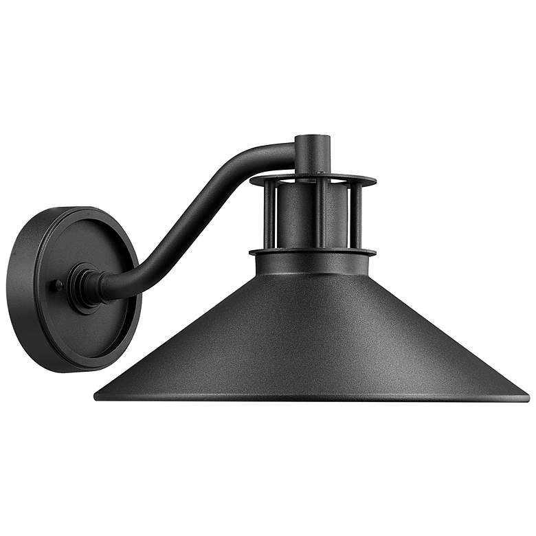 Image 1 RLM by Z-Lite Sand Black 1 Light Outdoor Wall Light