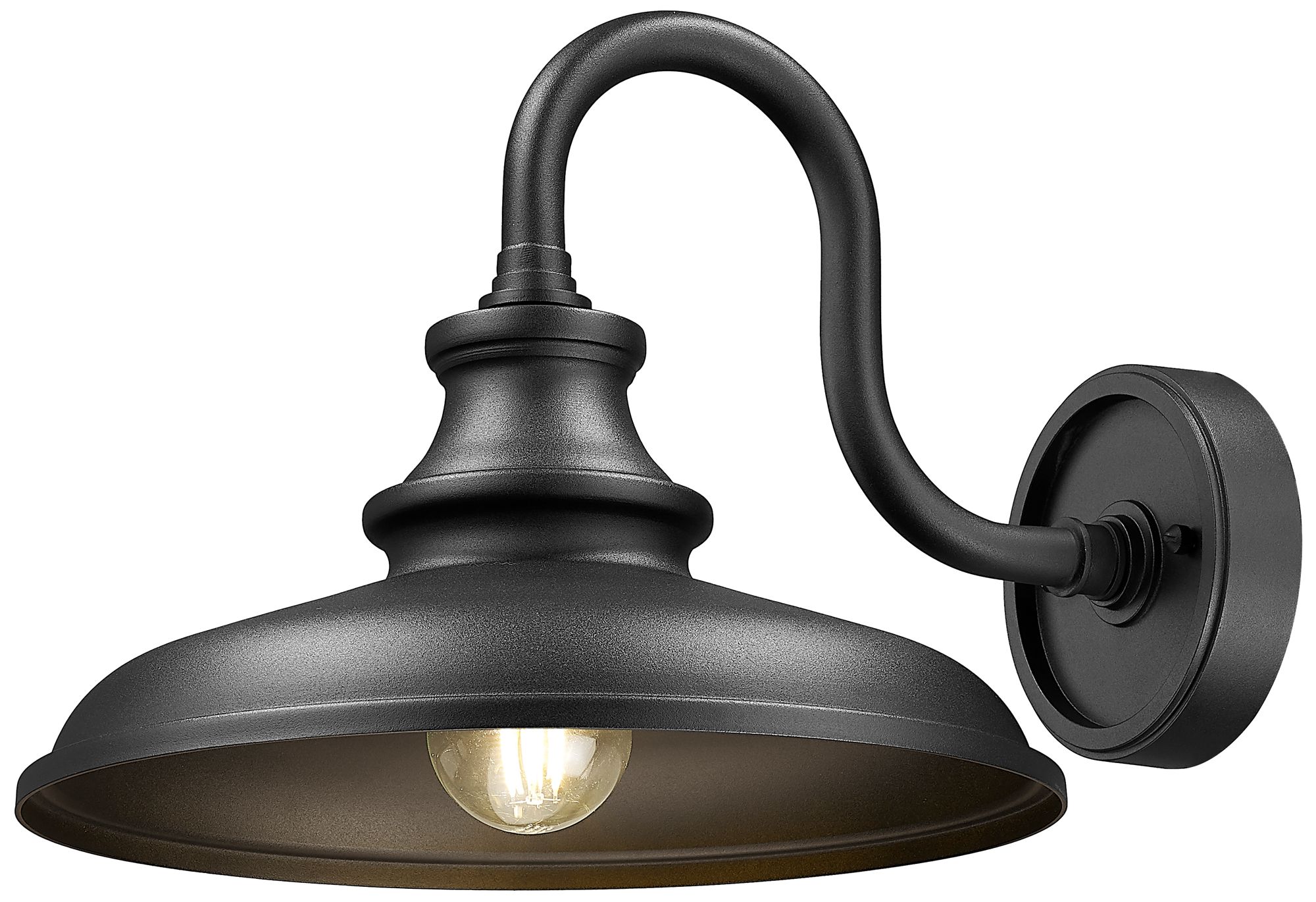 Image 5 RLM by Z-Lite Sand Black 1 Light Outdoor Wall Light more views