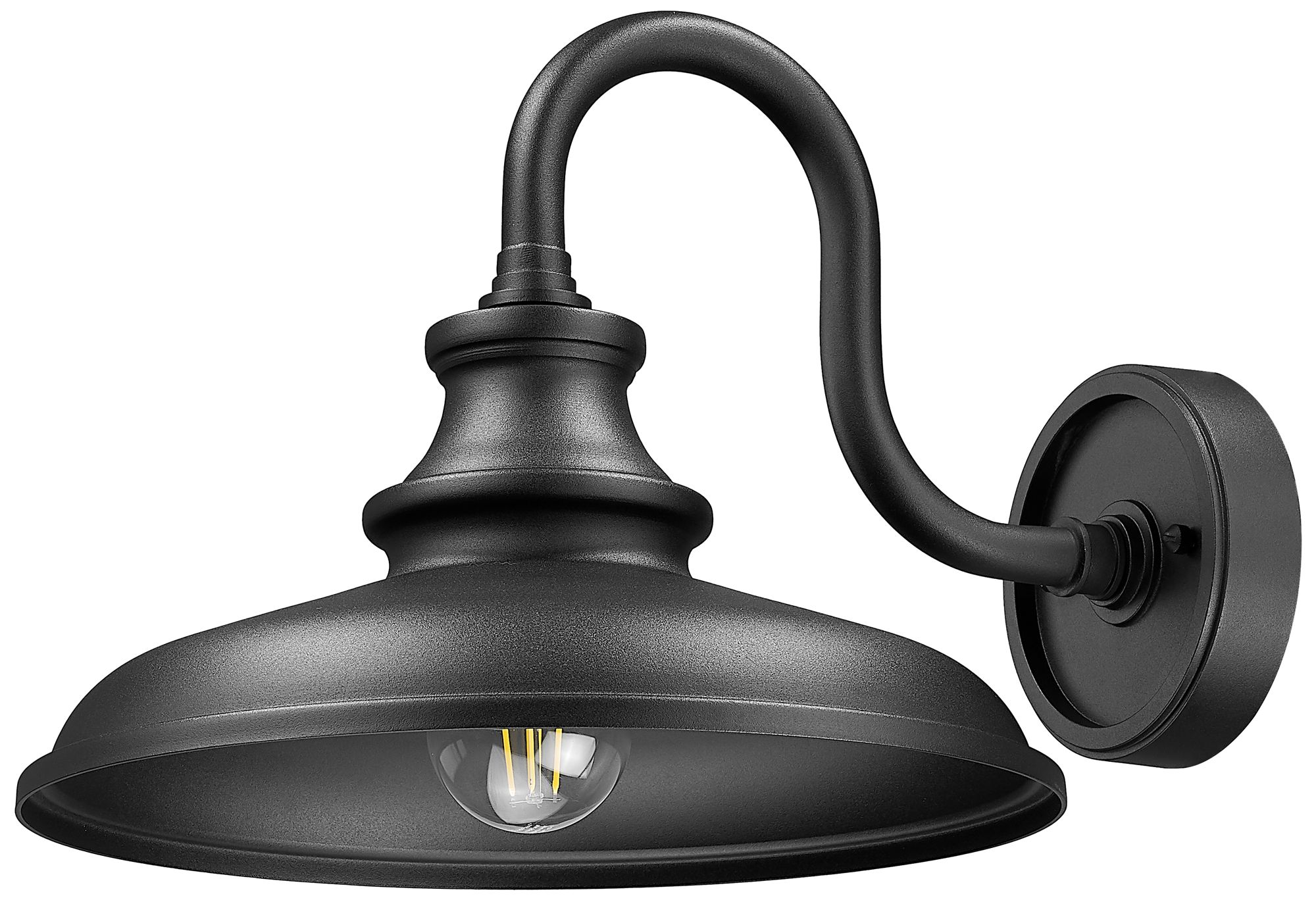 Image 7 RLM by Z-Lite Sand Black 1 Light Outdoor Wall Light more views