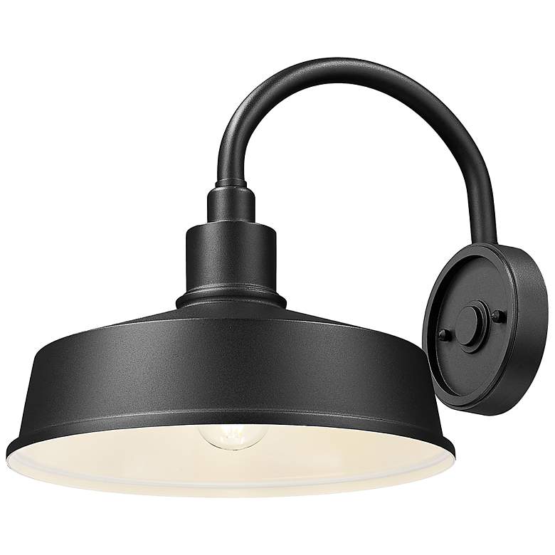 Image 5 RLM by Z-Lite Sand Black 1 Light Outdoor Wall Light more views