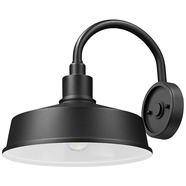 Image 7 RLM by Z-Lite Sand Black 1 Light Outdoor Wall Light more views