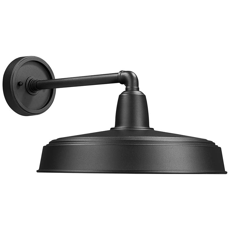 Image 1 RLM by Z-Lite Sand Black 1 Light Outdoor Wall Light