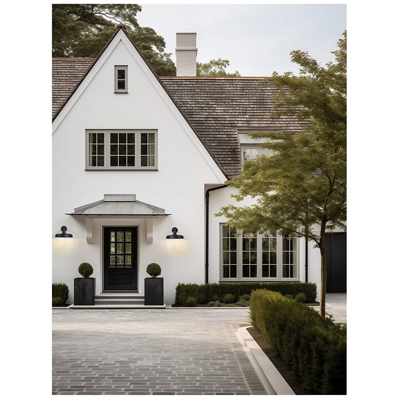 Image 3 RLM by Z-Lite Sand Black 1 Light Outdoor Wall Light more views
