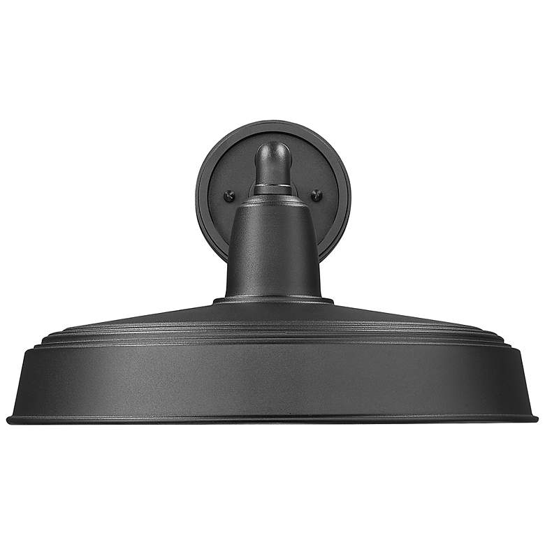 Image 4 RLM by Z-Lite Sand Black 1 Light Outdoor Wall Light more views
