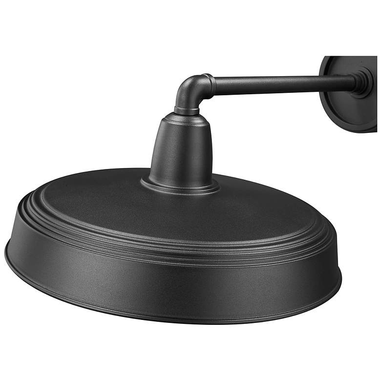 Image 6 RLM by Z-Lite Sand Black 1 Light Outdoor Wall Light more views