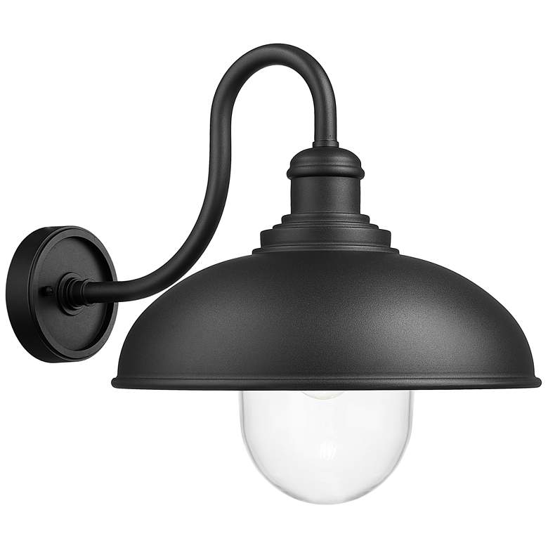Image 1 RLM by Z-Lite Sand Black 1 Light Outdoor Wall Light