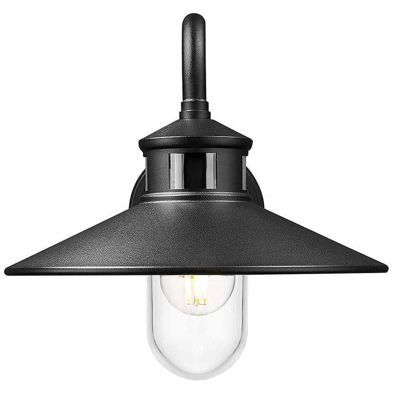 Image 4 RLM by Z-Lite Sand Black 1 Light Outdoor Wall Light more views