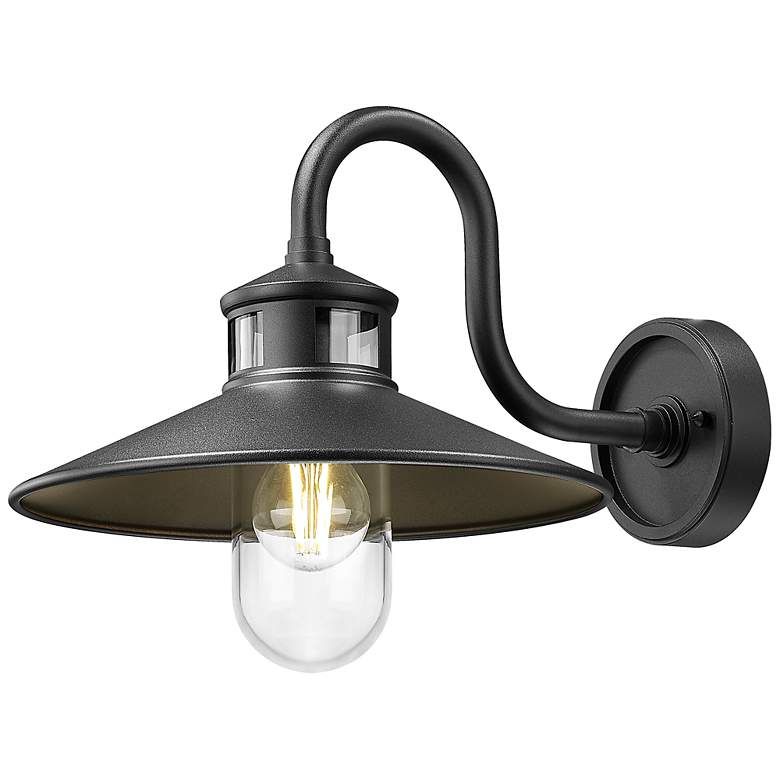 Image 5 RLM by Z-Lite Sand Black 1 Light Outdoor Wall Light more views
