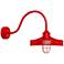 RLM Nostalgia 18" High Red Outdoor Wall Light