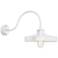 RLM Nostalgia 18"H Gloss White Outdoor Wall Light