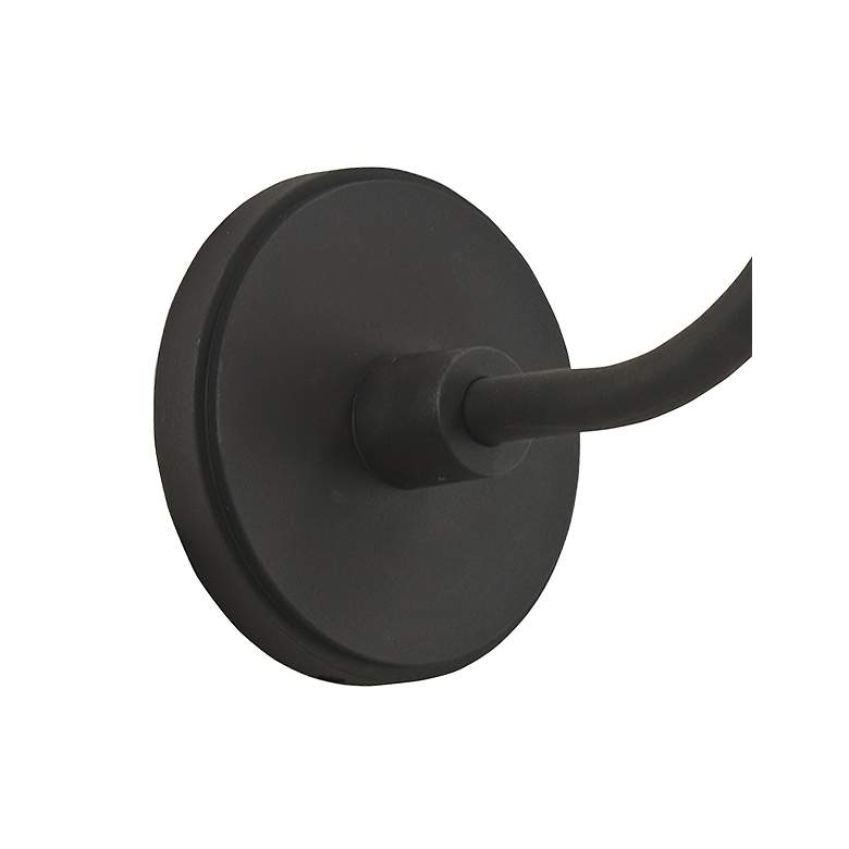 Image 3 RLM Series 20" Silver and Black Outdoor Barn Wall Light more views