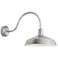 RLM Standard 19" High Galvanized Outdoor Wall Light