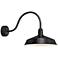 RLM Standard 19" High Outdoor Wall Light in Black