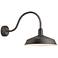 RLM Standard 19"H Textured Bronze Outdoor Wall Light