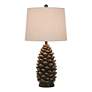 2_Roanoke 30.75" High Acron Rustic Table Lamp more views